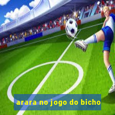 arara no jogo do bicho